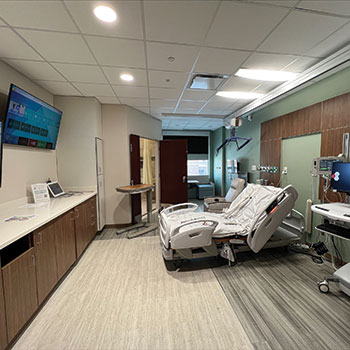 private room acute care tower